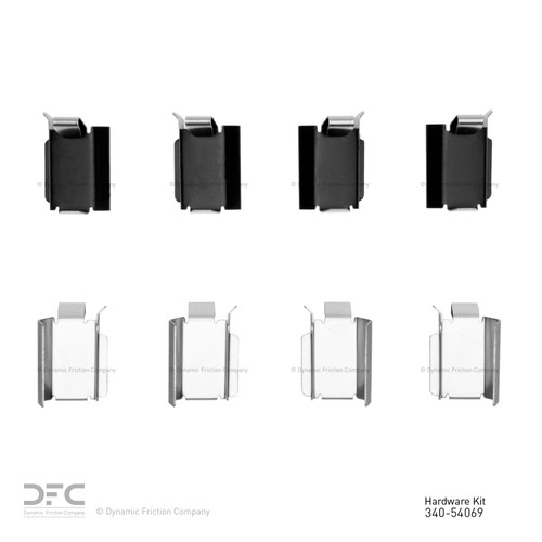 DFC Disc Brake Hardware Kit 340-54069