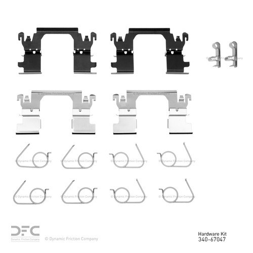 DFC Disc Brake Hardware Kit 340-67047