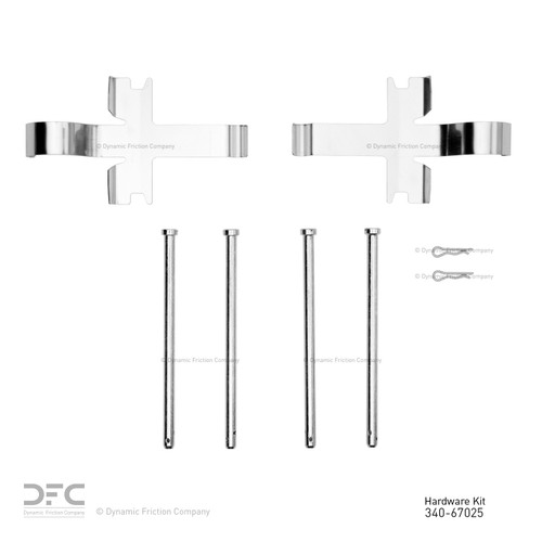 DFC Disc Brake Hardware Kit 340-67025