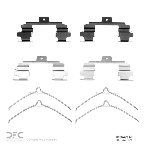 DFC Disc Brake Hardware Kit 340-67029