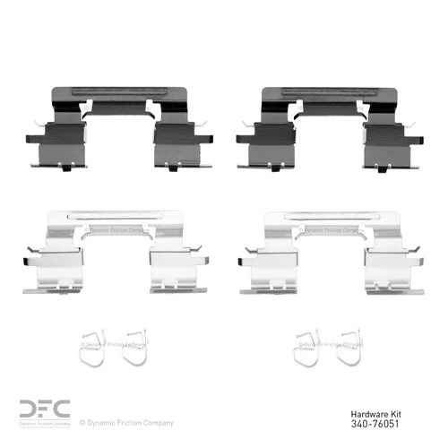 DFC Disc Brake Hardware Kit 340-76051