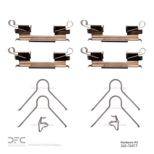 DFC Disc Brake Hardware Kit 340-76017