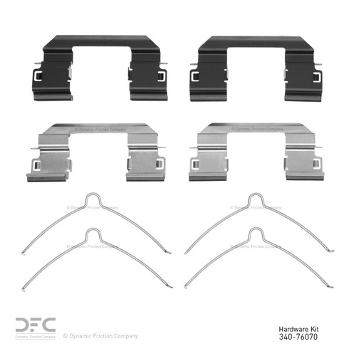 DFC Disc Brake Hardware Kit 340-76070
