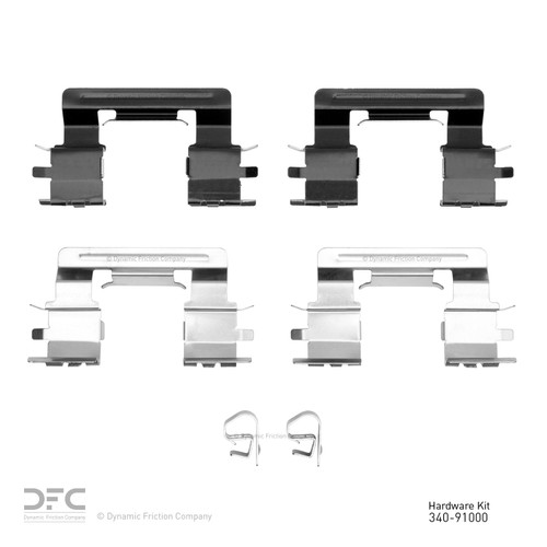 DFC Disc Brake Hardware Kit 340-91000