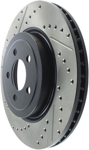 StopTech Sport Drilled & Slotted Brake Rotor; Front Right 127.63061R