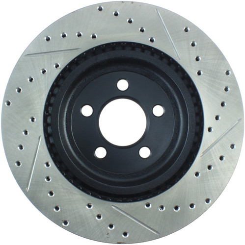 StopTech Sport Drilled & Slotted Brake Rotor; Front Right 127.63061R