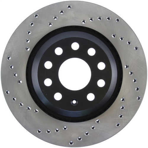 StopTech Sport Cross Drilled Brake Rotor; Rear Right 128.33113R