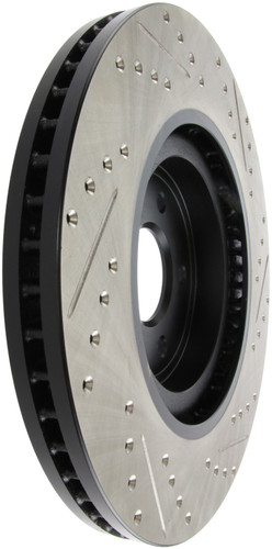 StopTech Sport Drilled & Slotted Brake Rotor; Front Right 127.42100R