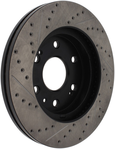 StopTech Sport Drilled & Slotted Brake Rotor; Front Left 127.66057L