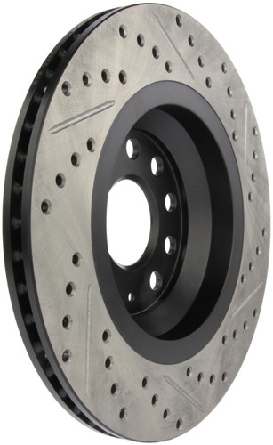 StopTech Sport Drilled & Slotted Brake Rotor; Rear Right 127.33113R