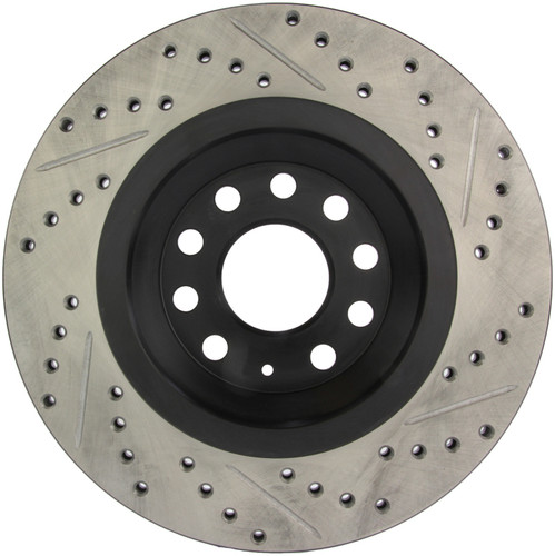 StopTech Sport Drilled & Slotted Brake Rotor; Rear Right 127.33113R