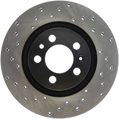 StopTech Sport Cross Drilled Brake Rotor; Front Right 128.33054R