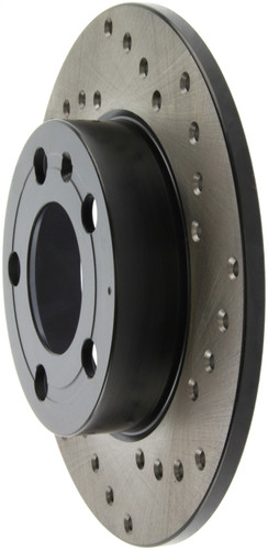 StopTech Sport Cross Drilled Brake Rotor; Rear Left 128.33057L