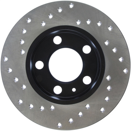 StopTech Sport Cross Drilled Brake Rotor; Rear Left 128.33057L