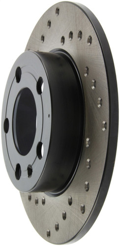 StopTech Sport Cross Drilled Brake Rotor; Rear Right 128.33057R