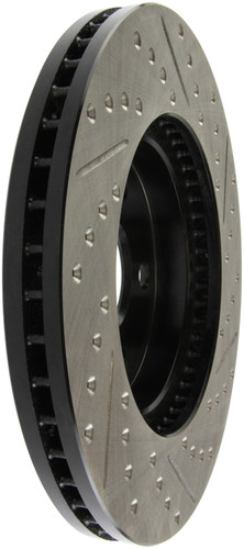 StopTech Sport Drilled & Slotted Brake Rotor; Front Right 127.44125R