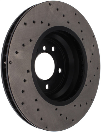 StopTech for 07-10 BMW 335i Cross Drilled Right Front Rotor