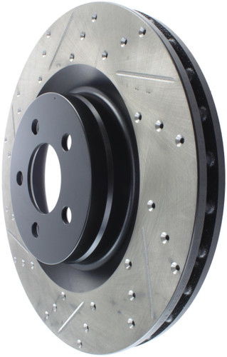 StopTech SportStop Fits 06-09 Chrysler SRT-8 Front Right Drilled & Slotted