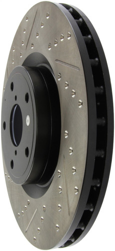 StopTech Sport Drilled & Slotted Brake Rotor; Front Right 127.47022R
