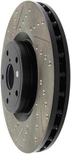 StopTech Sport Drilled & Slotted Brake Rotor; Front Right 127.47022R