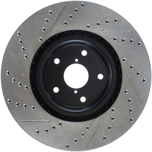 StopTech Sport Drilled & Slotted Brake Rotor; Front Left 127.47022L