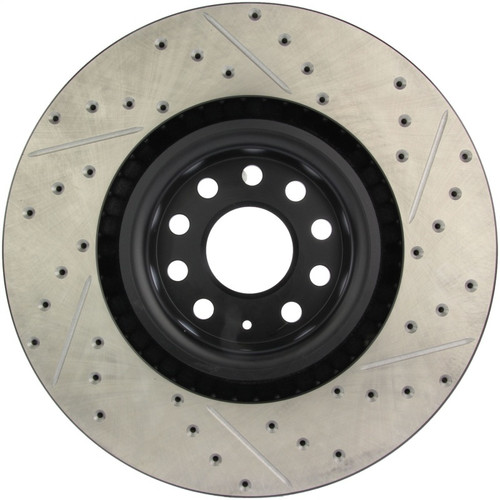 StopTech Sport Drilled & Slotted Brake Rotor; Front Right 127.33112R
