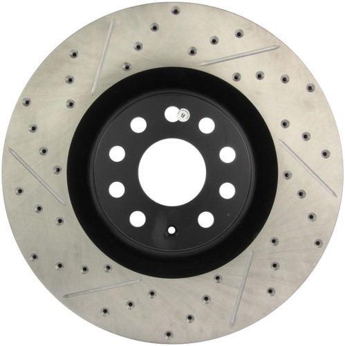 StopTech Sport Drilled & Slotted Brake Rotor; Front Right 127.33112R