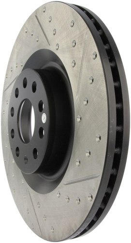 StopTech Sport Drilled & Slotted Brake Rotor; Front Left 127.33112L