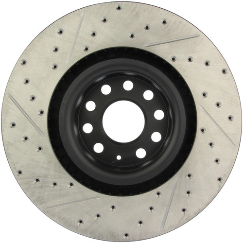 StopTech Sport Drilled & Slotted Brake Rotor; Front Left 127.33112L