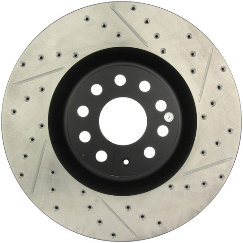 StopTech Sport Drilled & Slotted Brake Rotor; Front Left 127.33112L
