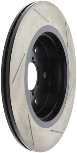 StopTech Sport Slotted Brake Rotor; Rear Right 126.47037SR