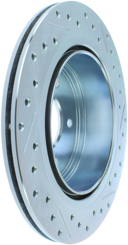 StopTech Select Sport Drilled and Slotted Brake Rotor; Rear Left 227.42047R