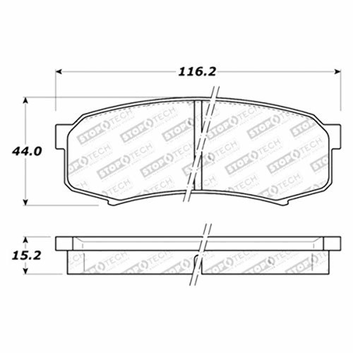 StopTech Street Brake Pads - Rear