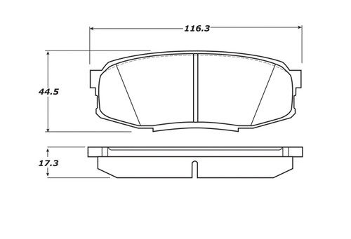 StopTech for 07-17 Toyota Tundra Street Performance Rear Brake Pads