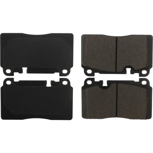 StopTech 308.16630 Street Brake Pads; Front with Shims and Hardware