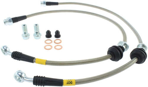 StopTech Fits 08-10 Mitsubishi Lancer Stainless Steel Front Brake Lines