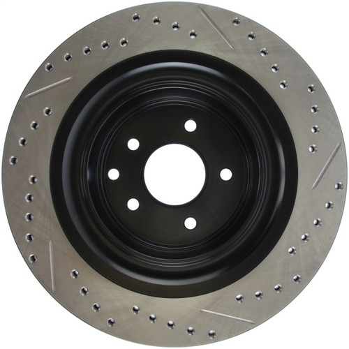 StopTech Sport Drilled & Slotted Brake Rotor; Rear Right 127.42101R