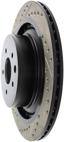 StopTech Sport Drilled & Slotted Brake Rotor; Rear Right 127.42101R