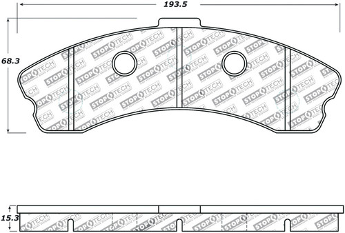 StopTech Performance for 06-09 Chevrolet Corvette Z06 Front Brake Pads