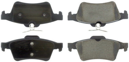 StopTech 308.10950 Street Brake Pads; Rear with Shims and Hardware