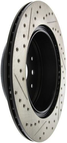 StopTech Sport Drilled & Slotted Brake Rotor; Rear Left 127.44105L