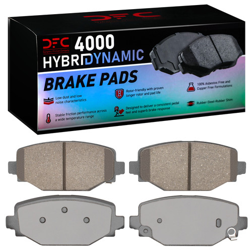 DFC 4000 HybriDynamic Brake Pads 4000-2460-00
