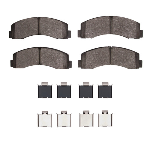 DFC HybriDynamic Brake Pads Hrdwr Kit 4000-2087-01