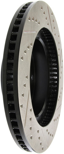 StopTech Sport Drilled & Slotted Brake Rotor; Front Right 127.44129R