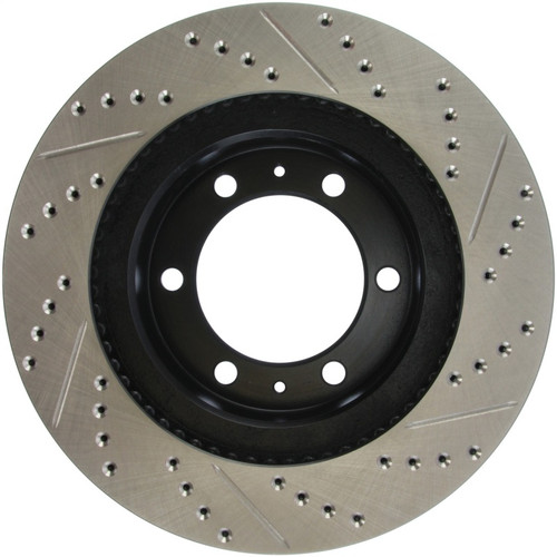 StopTech Sport Drilled & Slotted Brake Rotor; Front Right 127.44129R