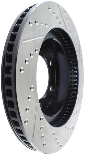 StopTech Sport Drilled & Slotted Brake Rotor; Front Right 127.44129R