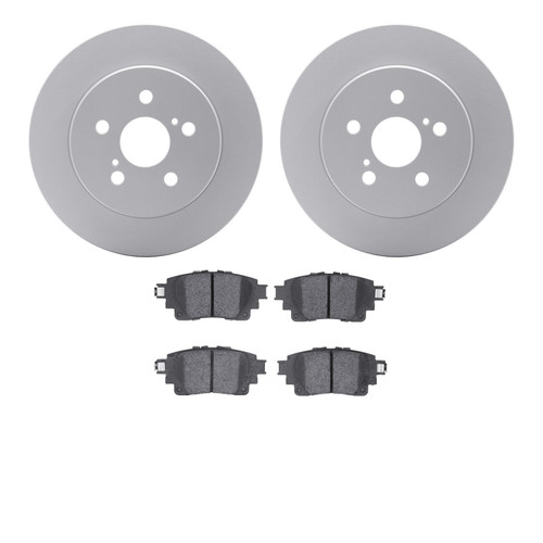 DFC GEOSPEC Rotors with 5000 Brake Pads 4502-76190