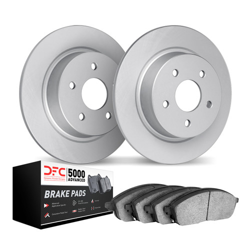 DFC GEOSPEC Rotors with 5000 Brake Pads 4502-76190
