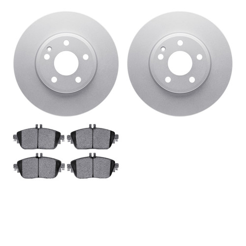 DFC GEOSPEC Rotors with 5000 Brake Pads 4502-63197
