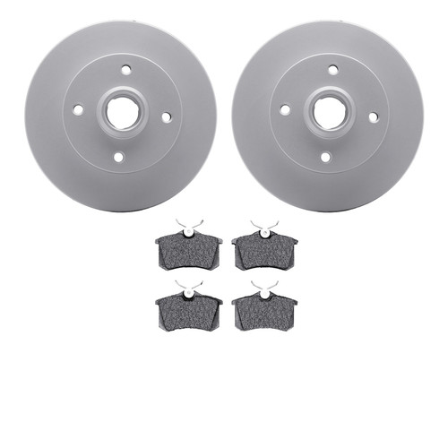 DFC GEOSPEC Rotors with 5000 Brake Pads 4502-74074